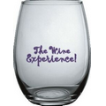 15 Oz. Stemless White Wine Glass (Screen Printed)